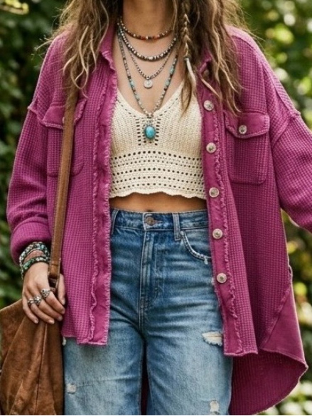 Free People One Scout Jacket In Dreamy Mulberry Size Medium